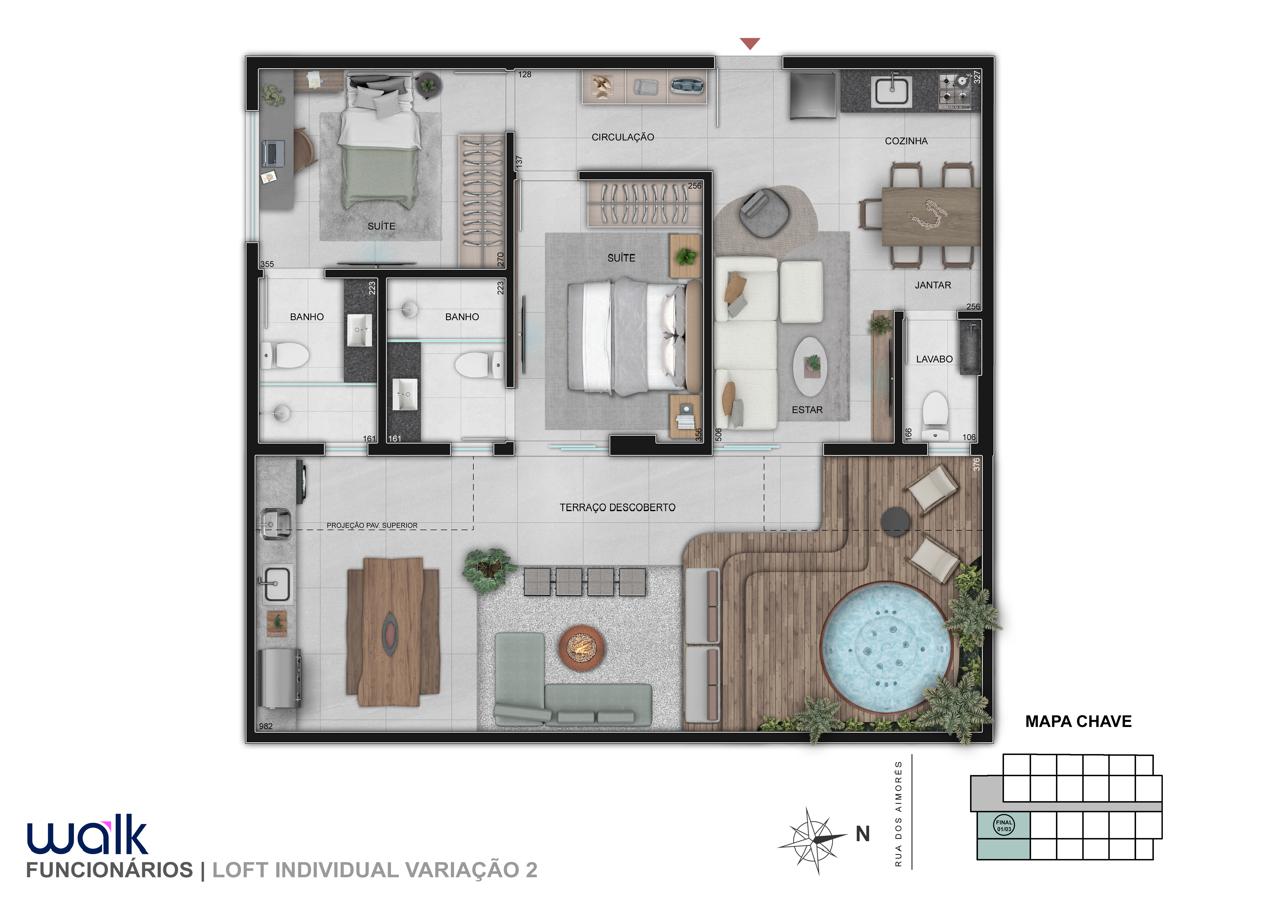 Loft Indiviual variação 2